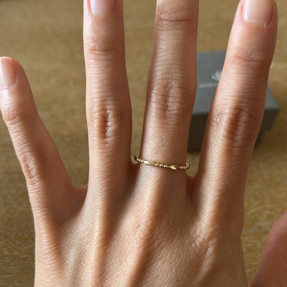 Jennie Kwon Marquise Band, size 5 - Picture 4 of 5